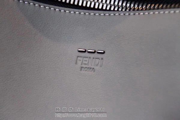 FENDI男包 頂級男士休閒商務 純進口西班牙彈性小皮 芬迪手提包 男款肩背包  fdz2012